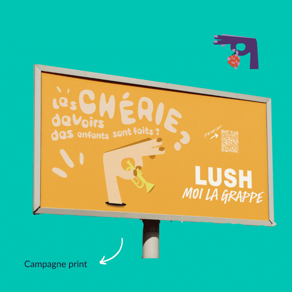Visuel campagne lush ESD