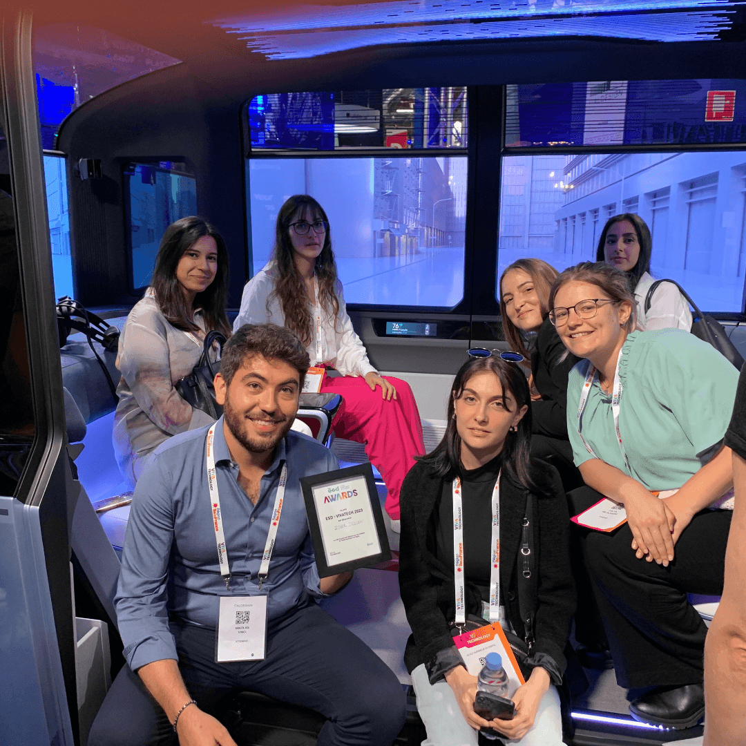 Étudiants de l'ESD à Vivatech 