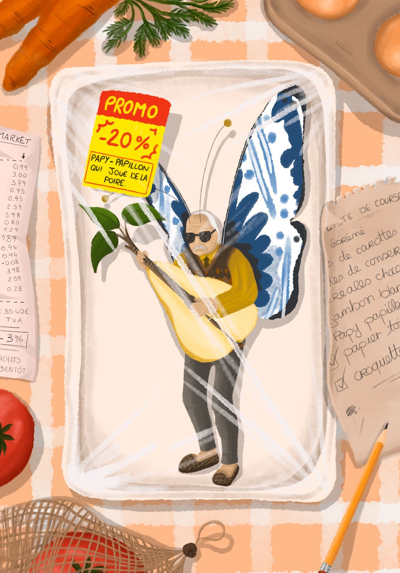 Papy papillon Concours Créatif ESD