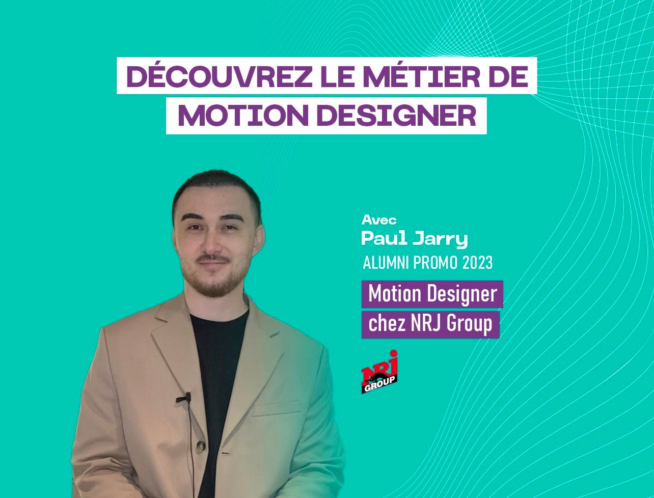 Découvrez le métier de Motion Designer 