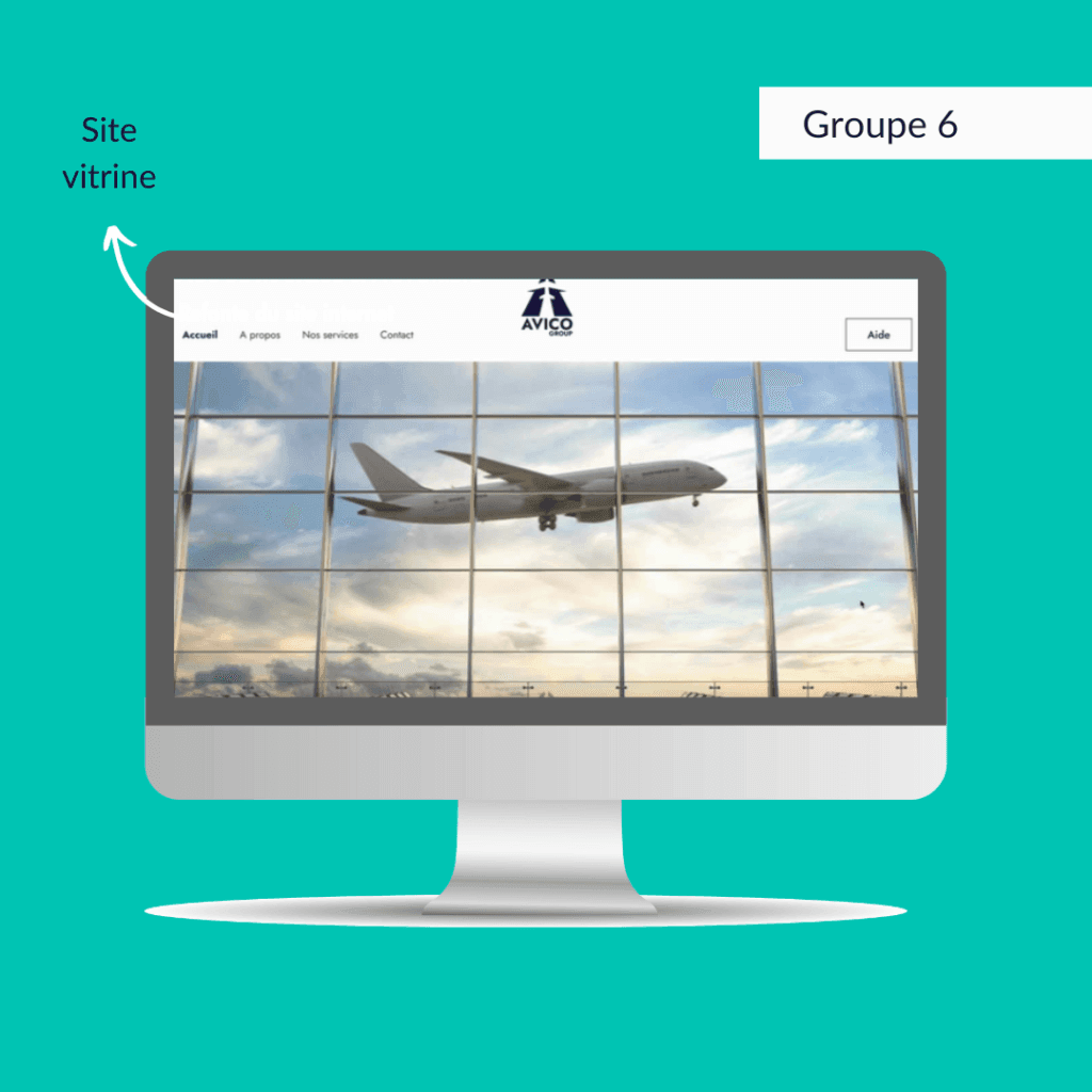 Site vitrine Avico ESD