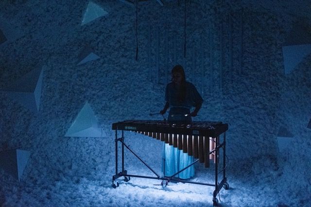 Vibraphone Digital Event Atelier vidéo mapping