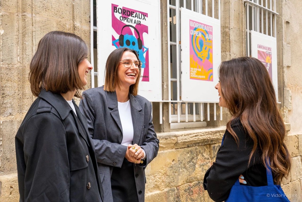 Extérieur campus ESD Bordeaux