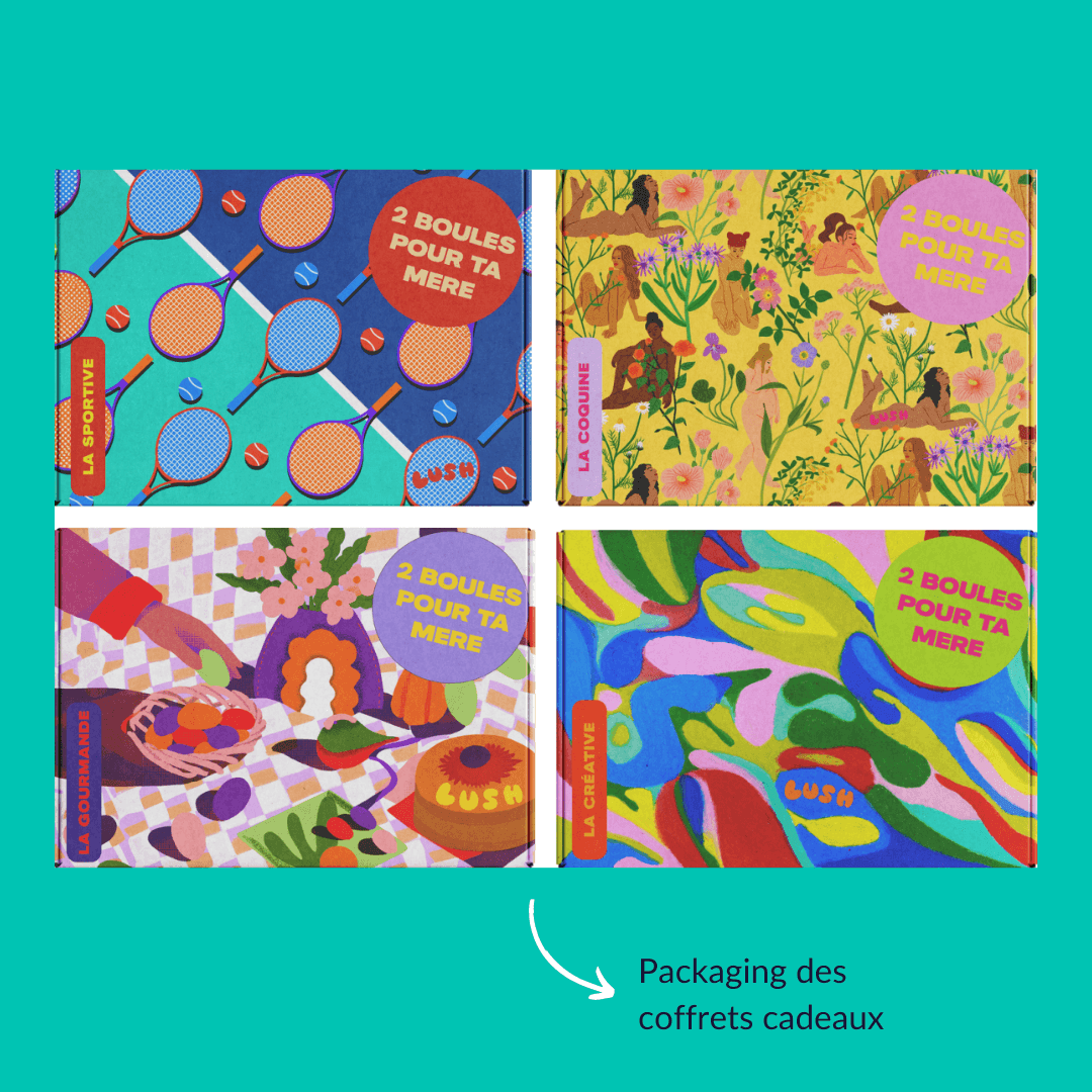 Packaging pour Lush ESD