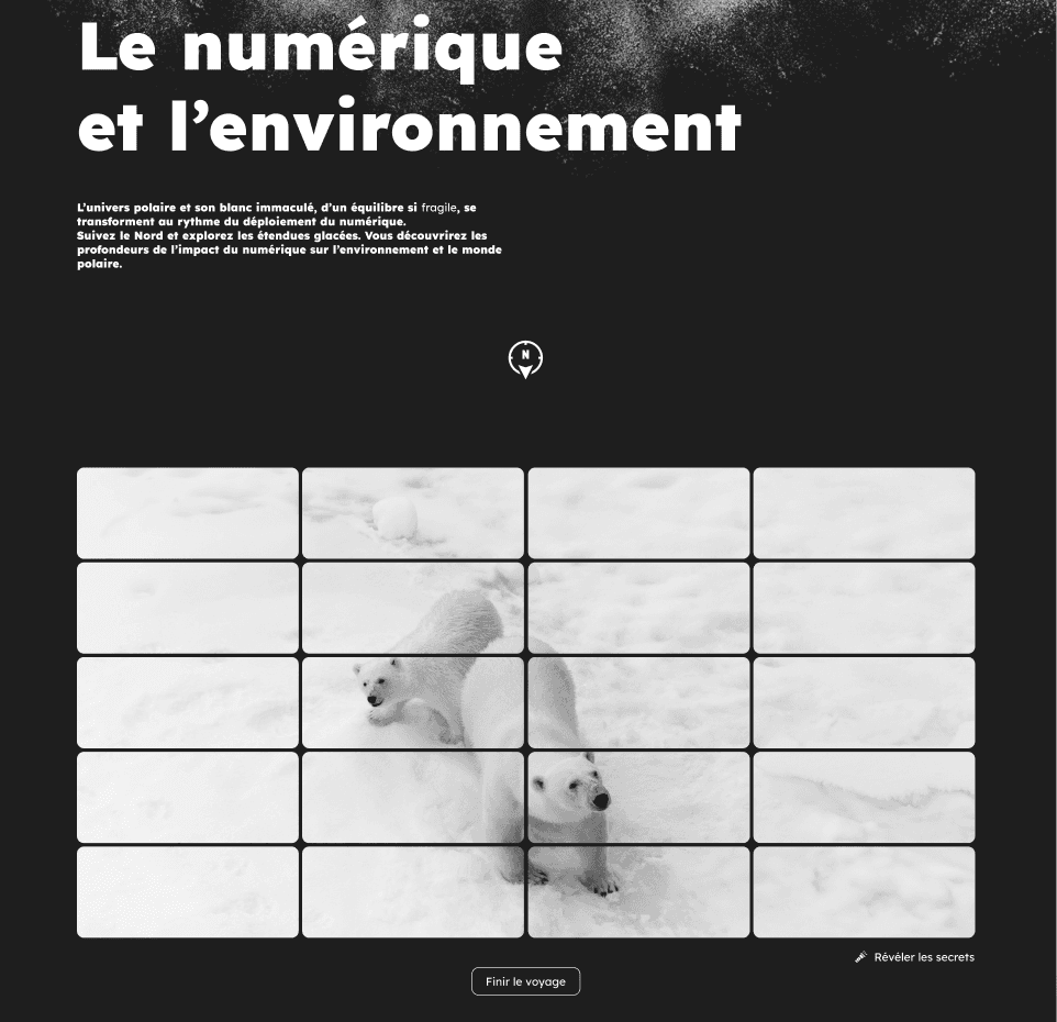 Maquette figma Protect our winters