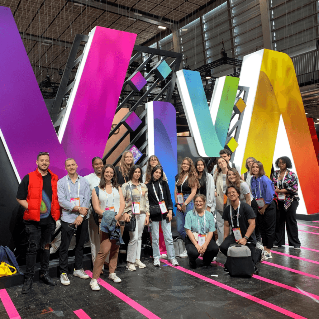 Étudiants ESD à Vivatech
