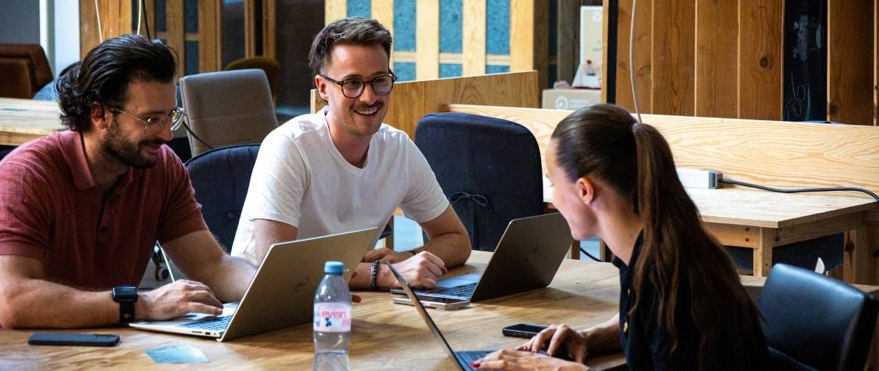 Nos étudiants piochent !